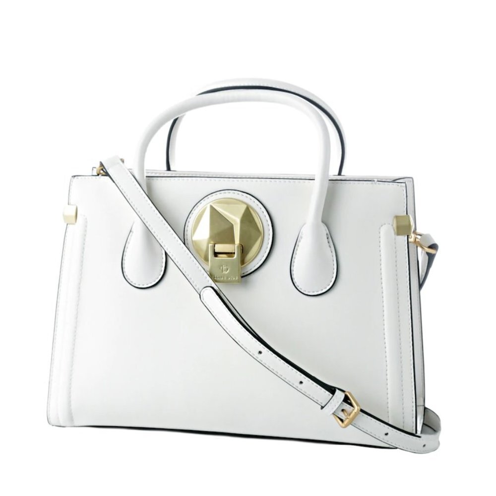 💥 Celine Dion Octave Leather Satchel White